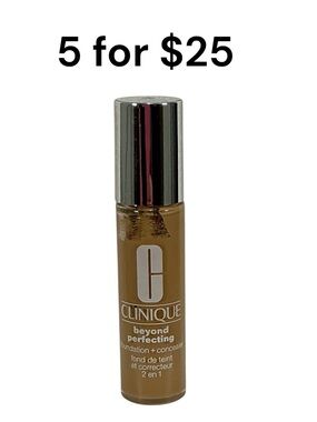 Clinique Beyond Perfecting Foundation + Concealer- WN46 TRAVEL SIZE NEW